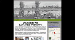 Desktop Screenshot of barnatthebackwoods.com